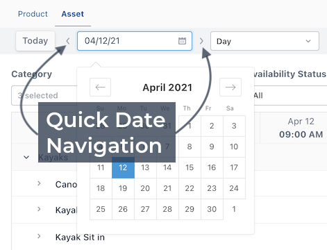 Quick Date Navigation