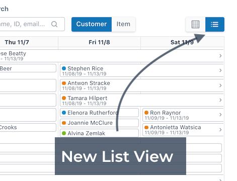 List View