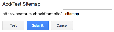 Add Sitemap