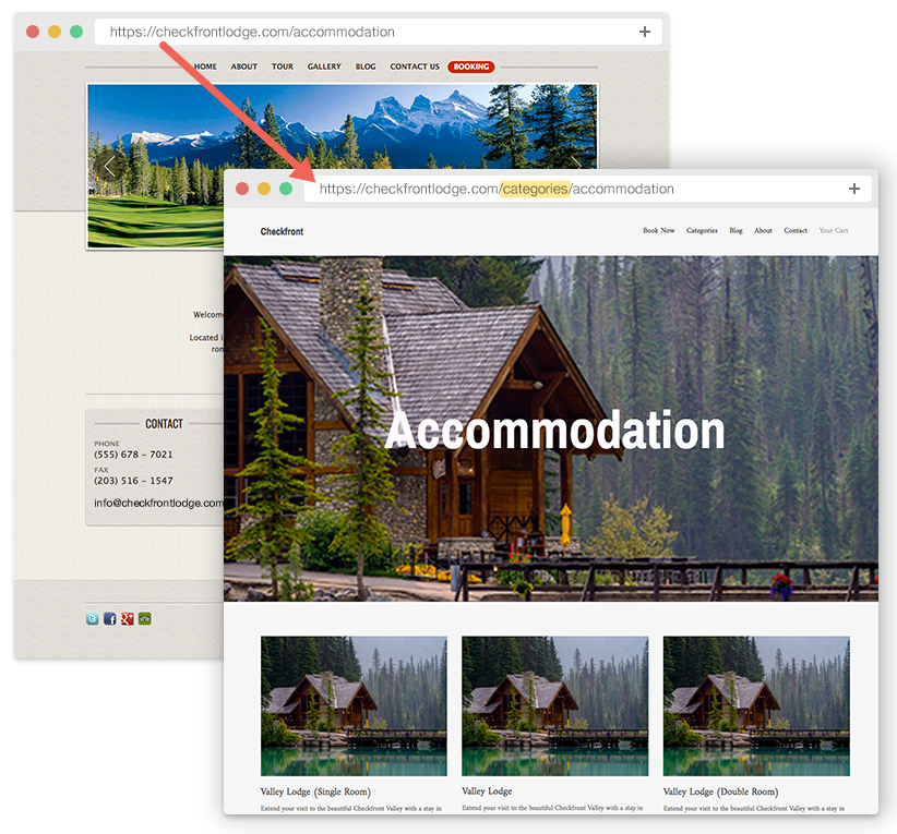 URL Redirecting