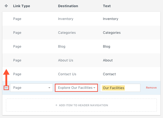 Page Added to Navigation