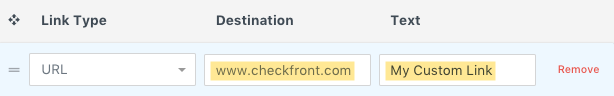 URL Link Type