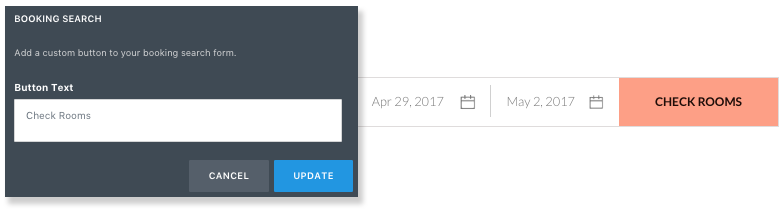 Booking Search Block
