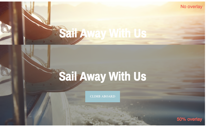 Discover Header Overlay