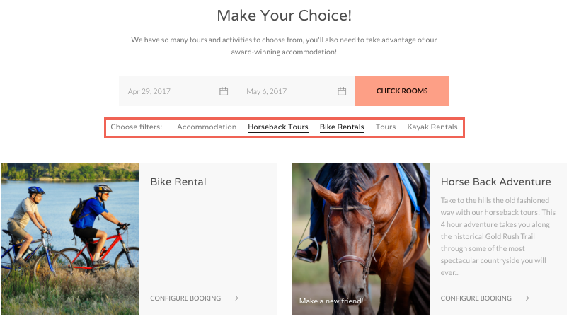 Category Filter Working