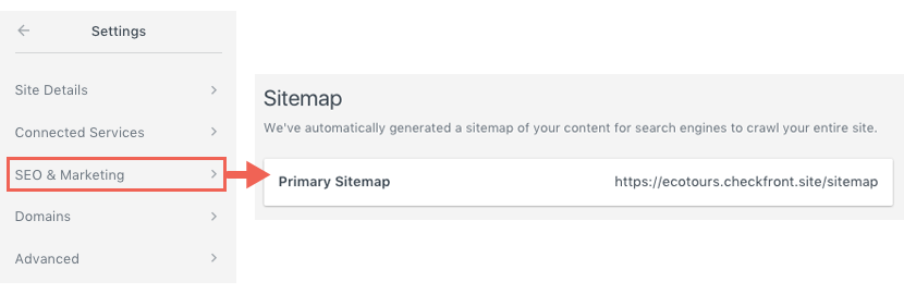 SEO Sitemap