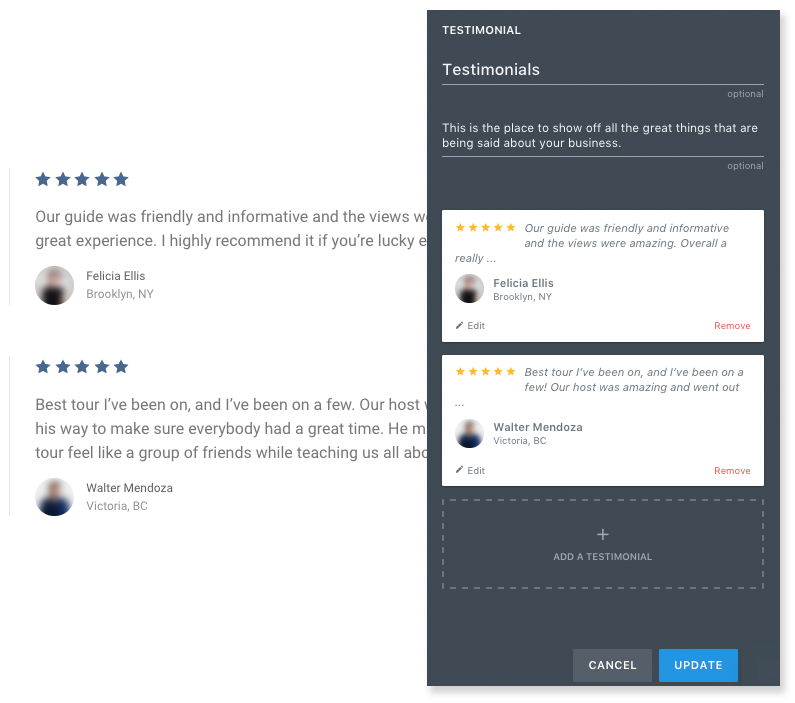 Expedition Testimonial