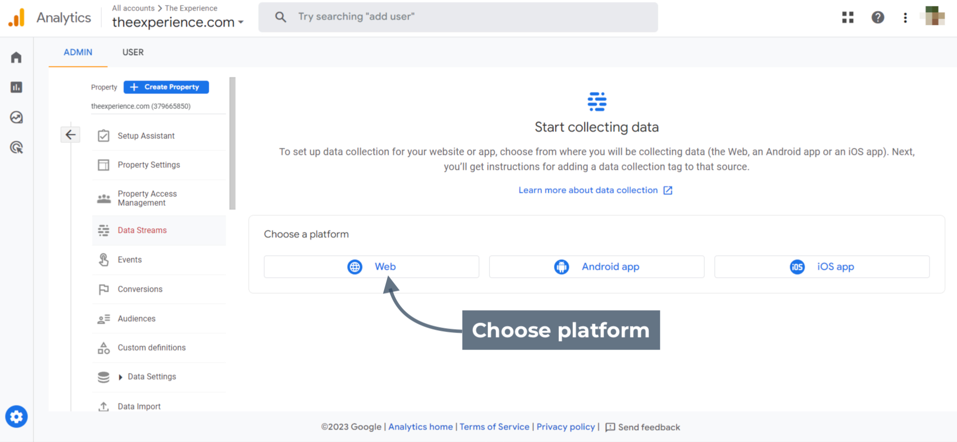 Choose Platform