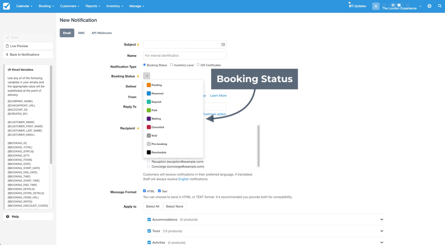 Email Status