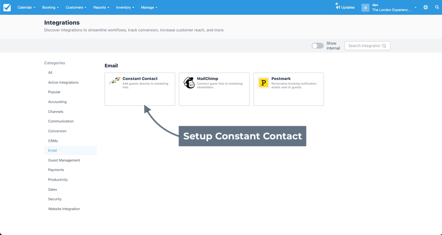 Constant Contact Tile
