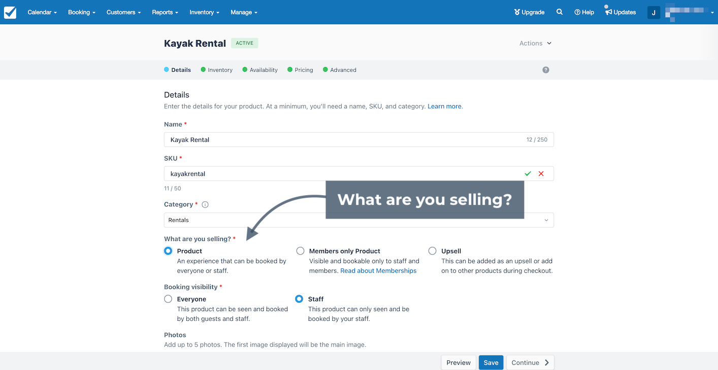 Product Builder Details Sell