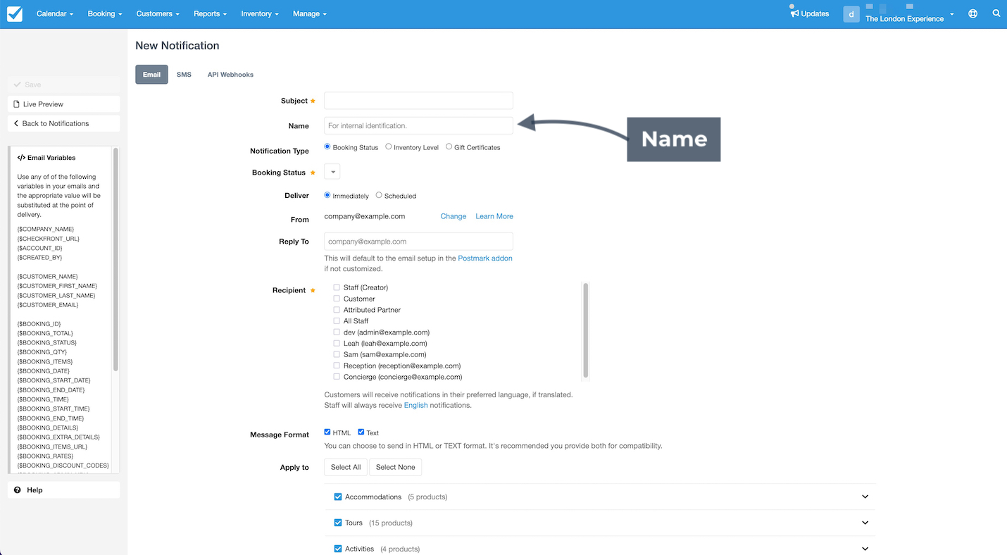 Email Name