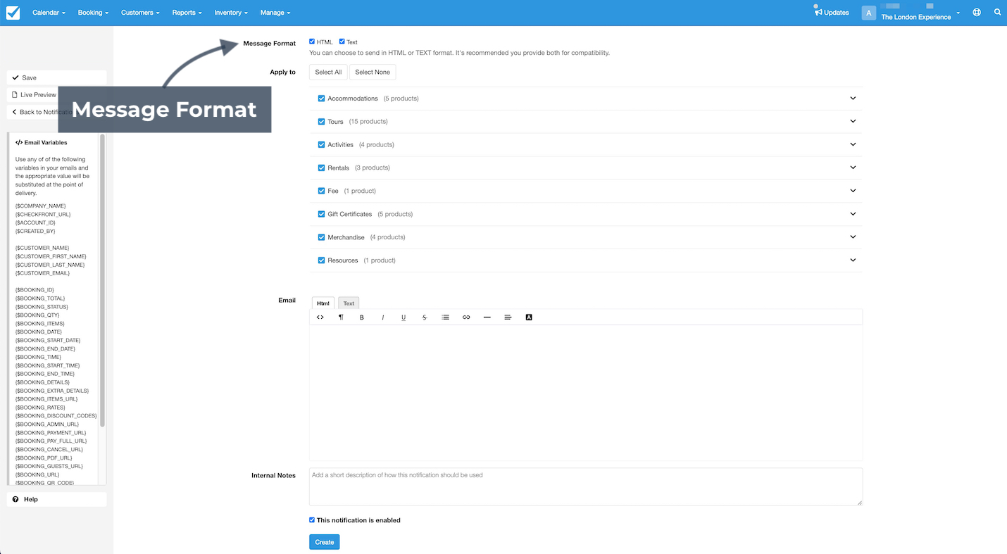 Email Format