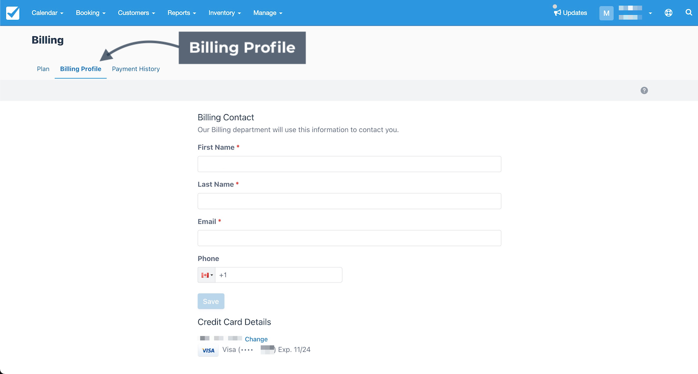 Billing Profile