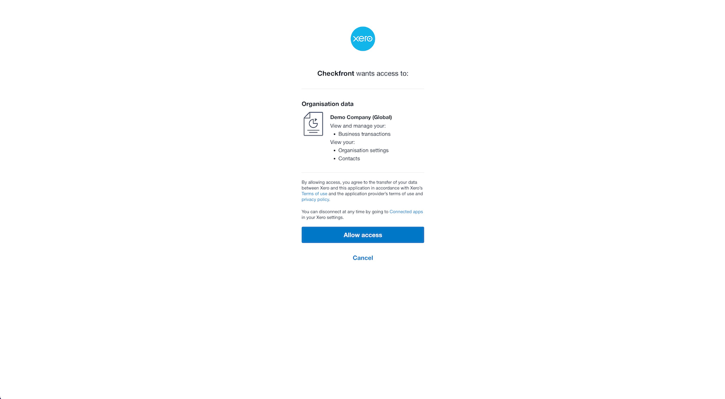 Xero Access