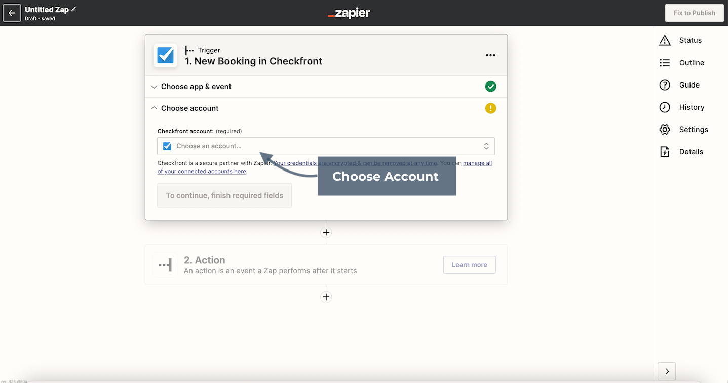 Choose Account