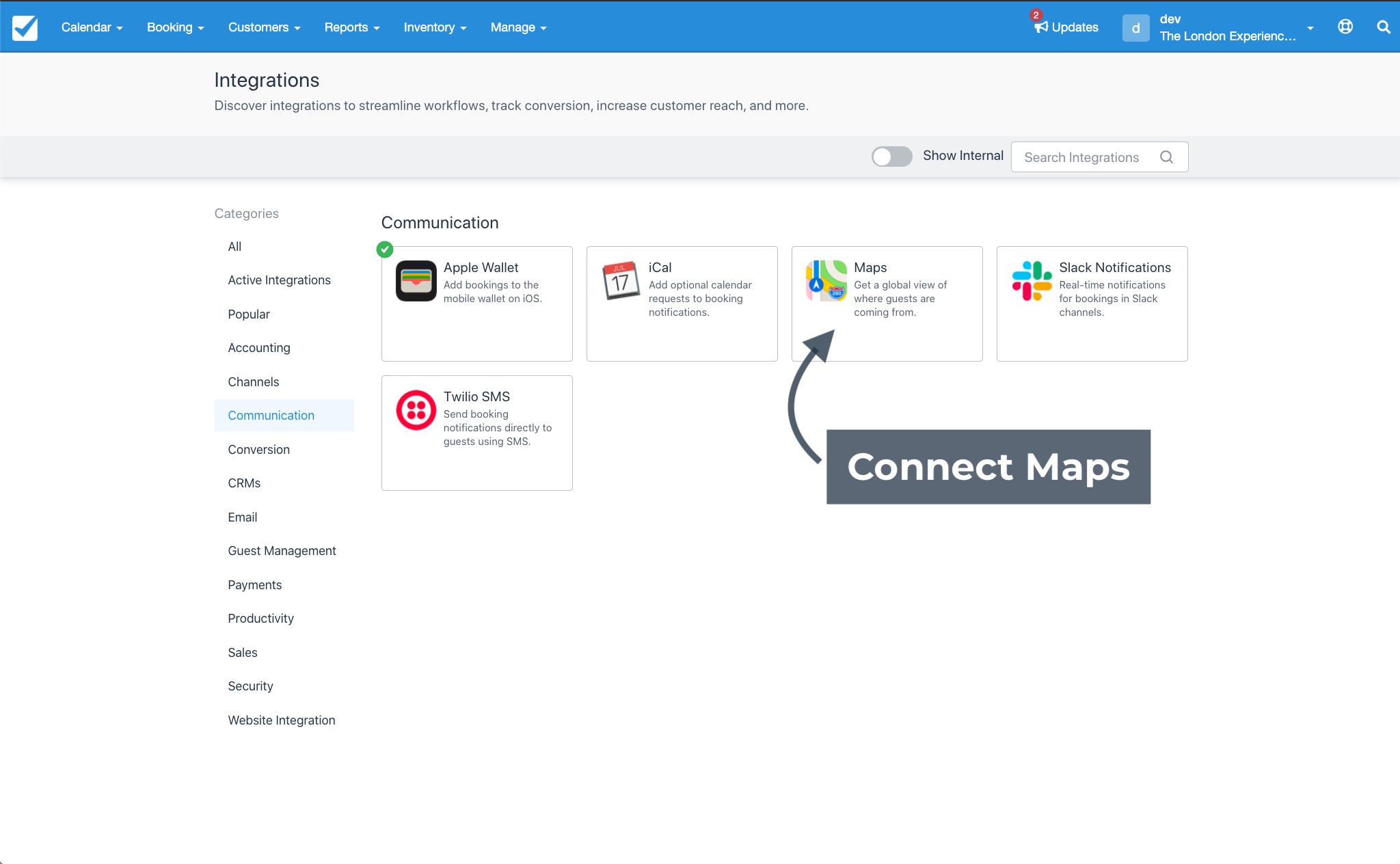 Connect Maps