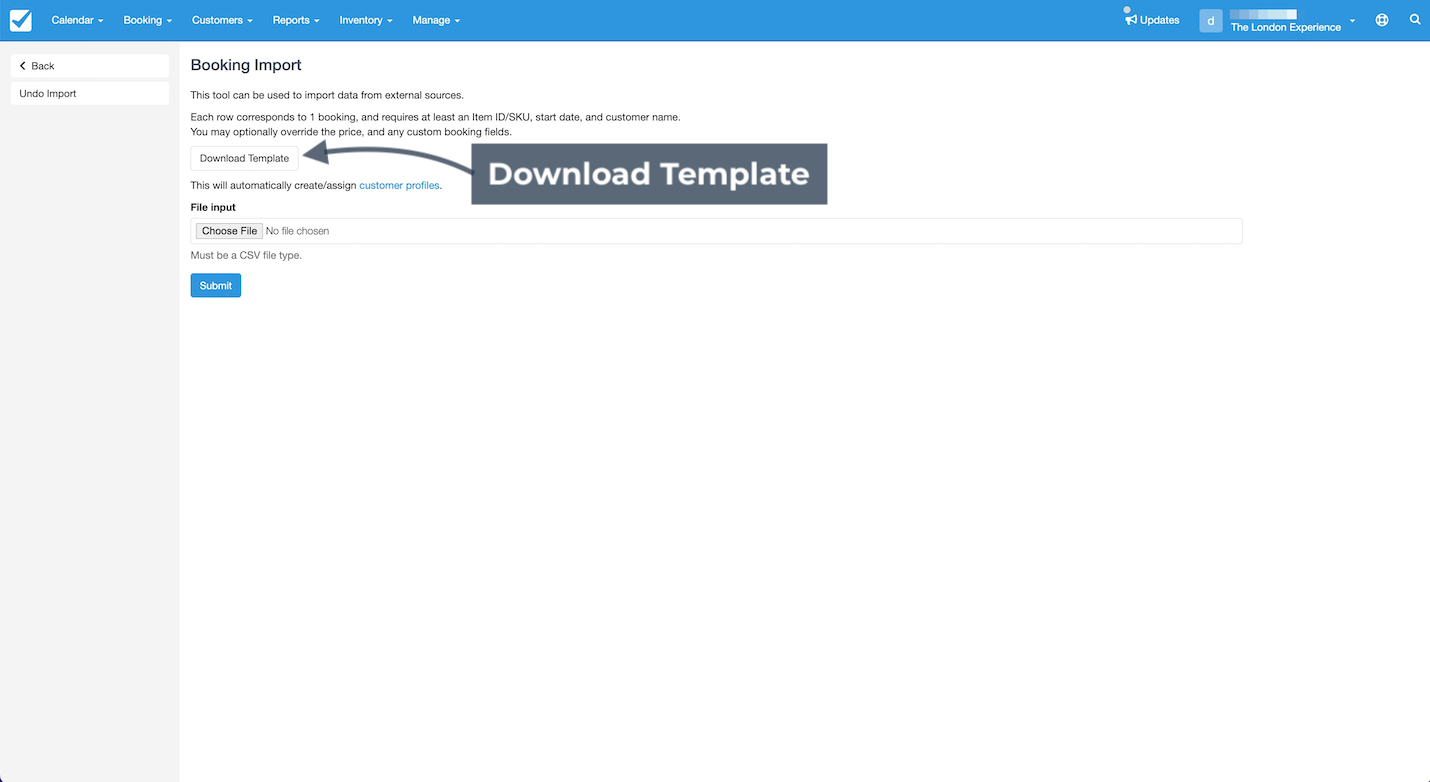 Import Download