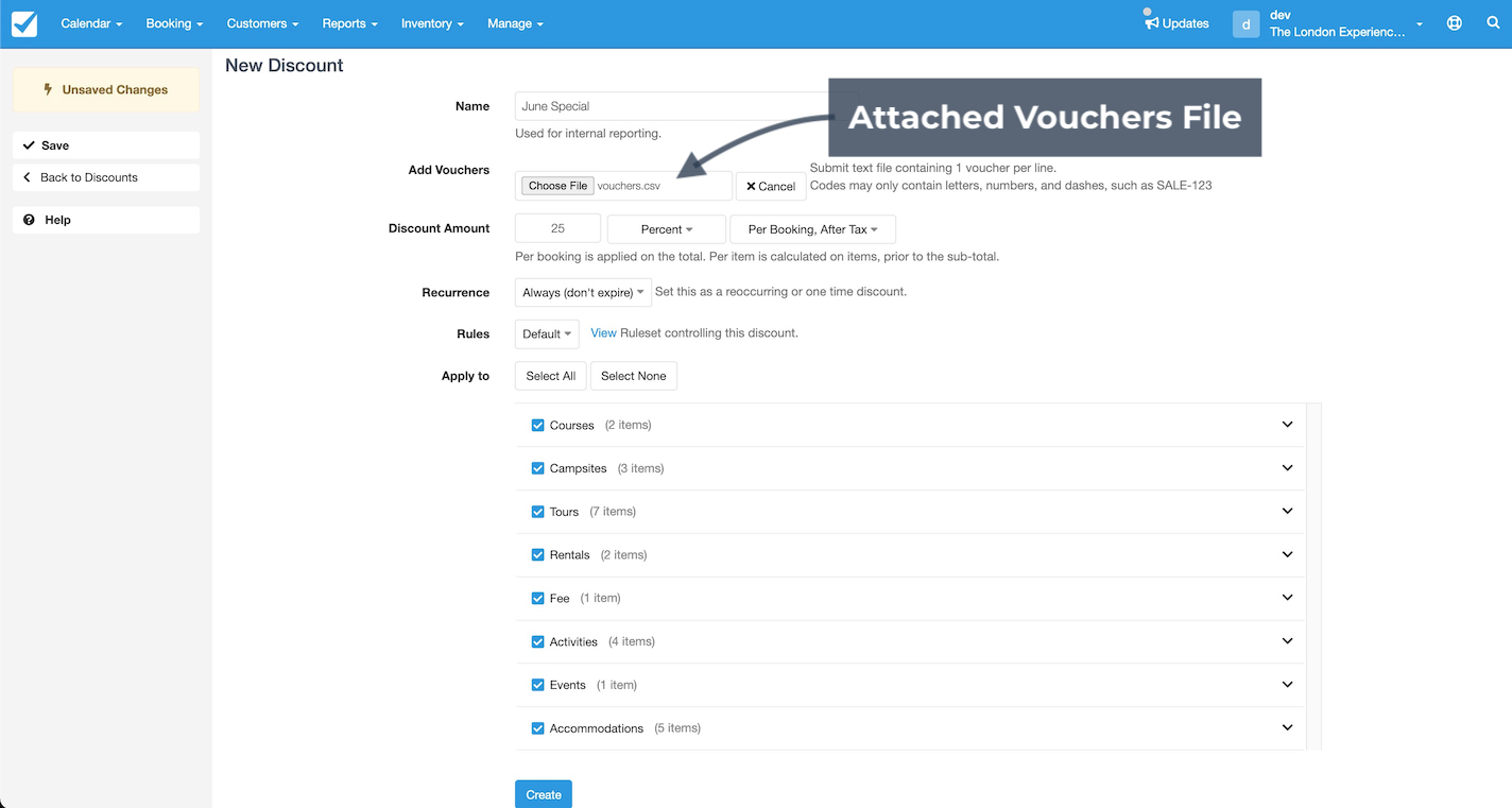 Voucher Upload