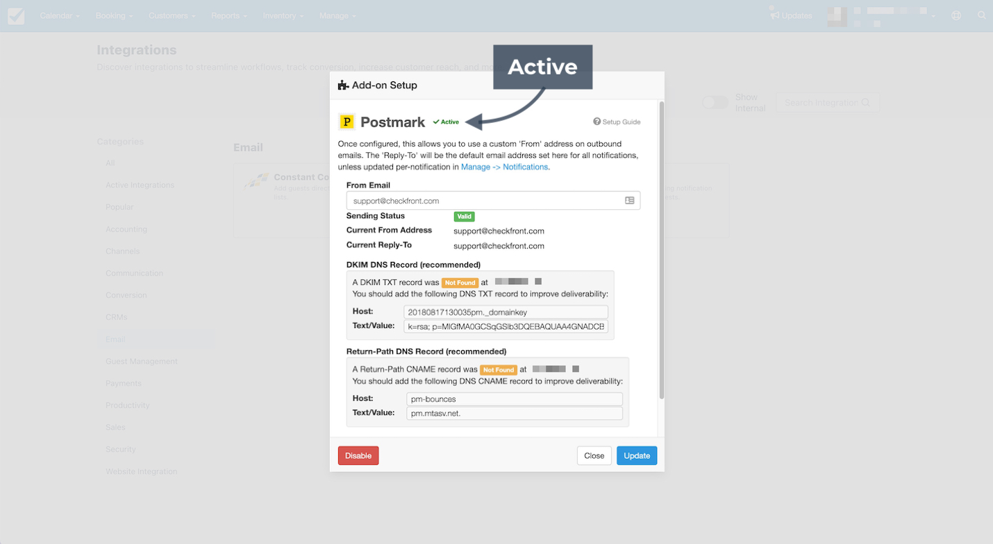 Postmark Active