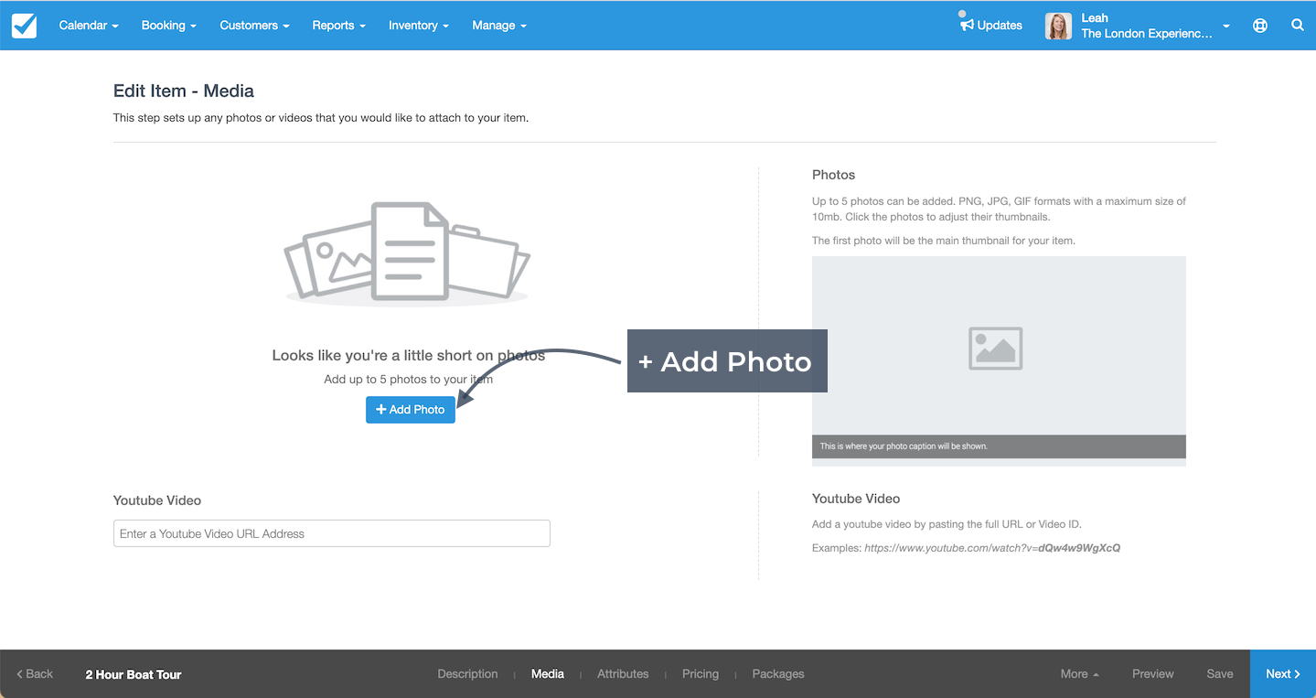 Inventory Builder Add Photo