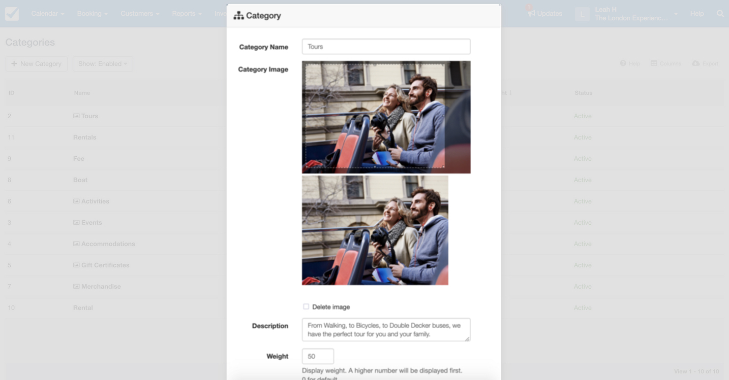 Categories Crop Image