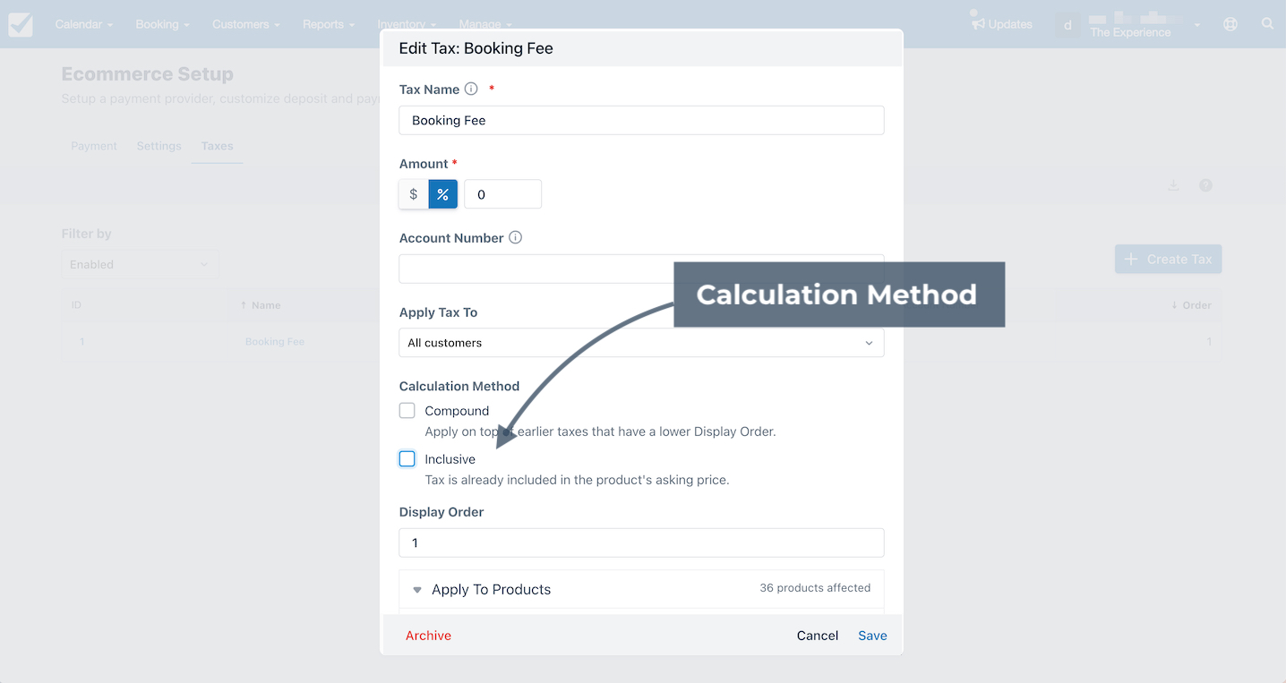 Calculation Method