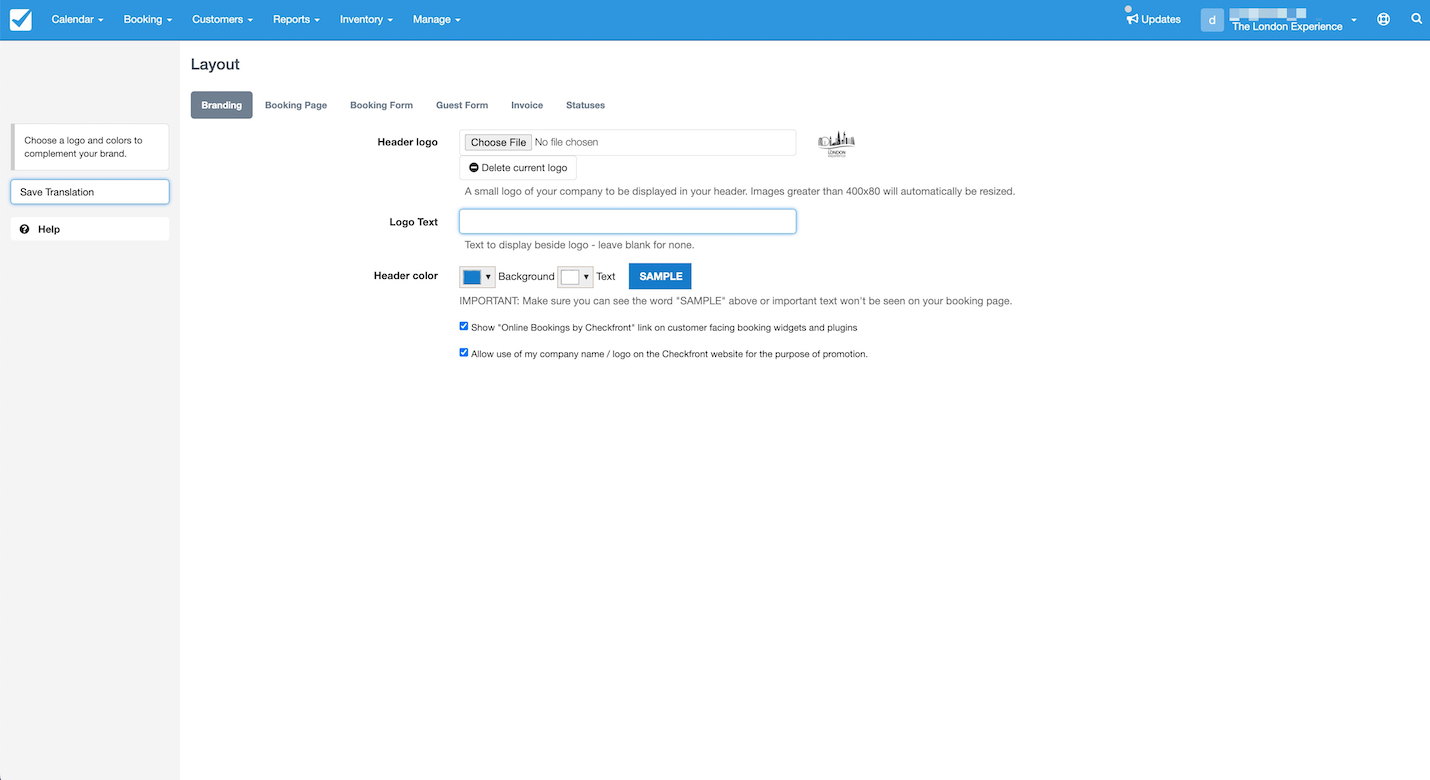 Translate field