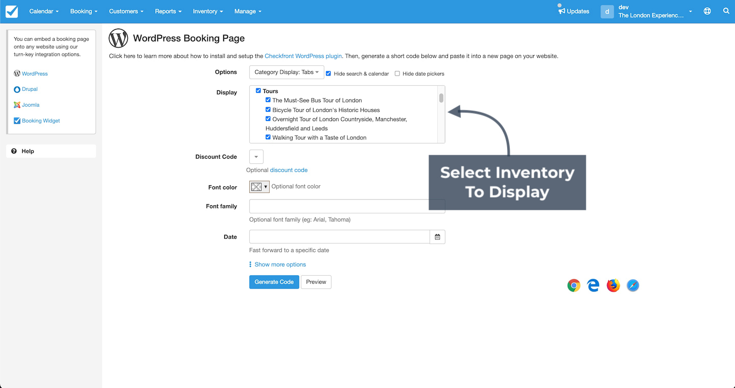 WordPress Category Display Setting