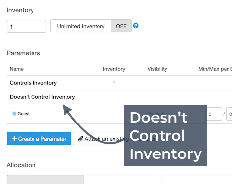 Doesn't Control Inventory