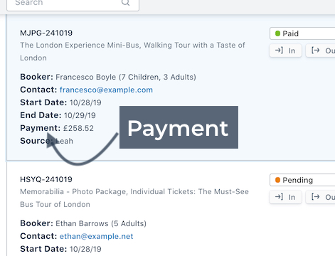 Payment