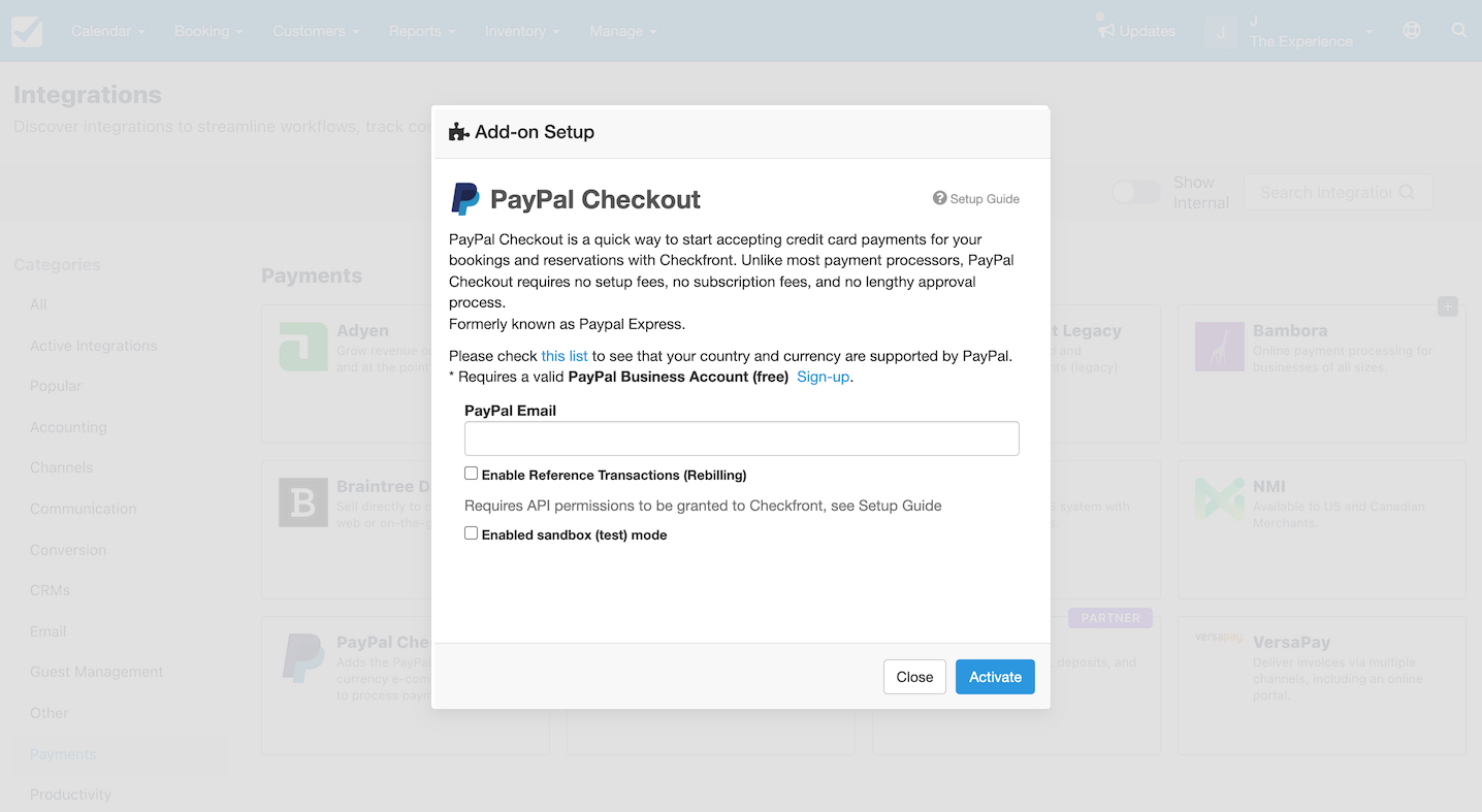 PayPal Checkout