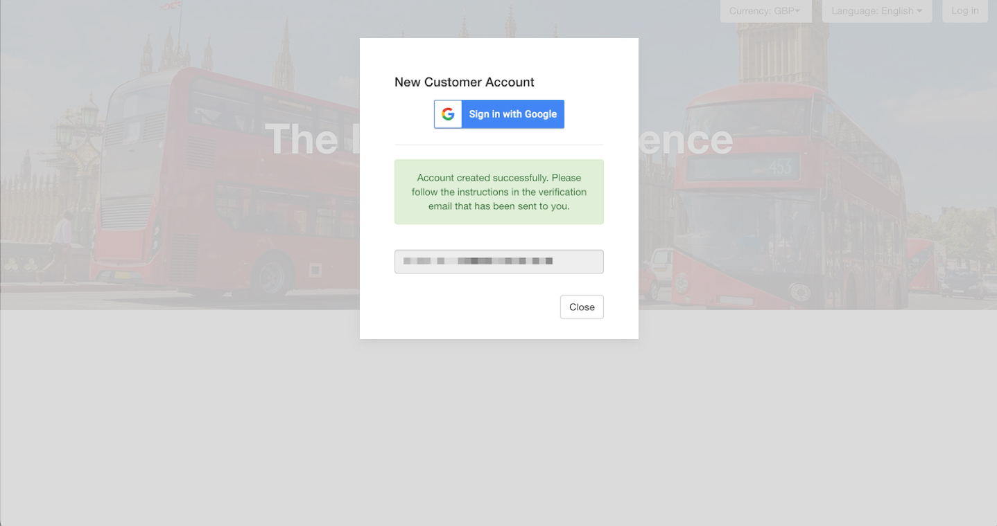 Check email