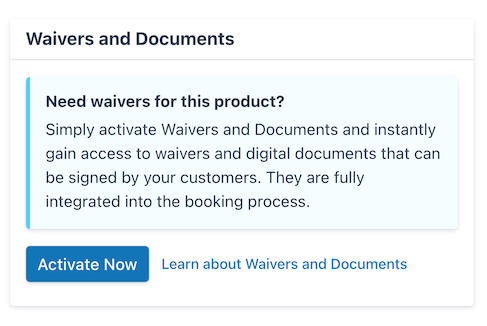 Waivers Activate Now