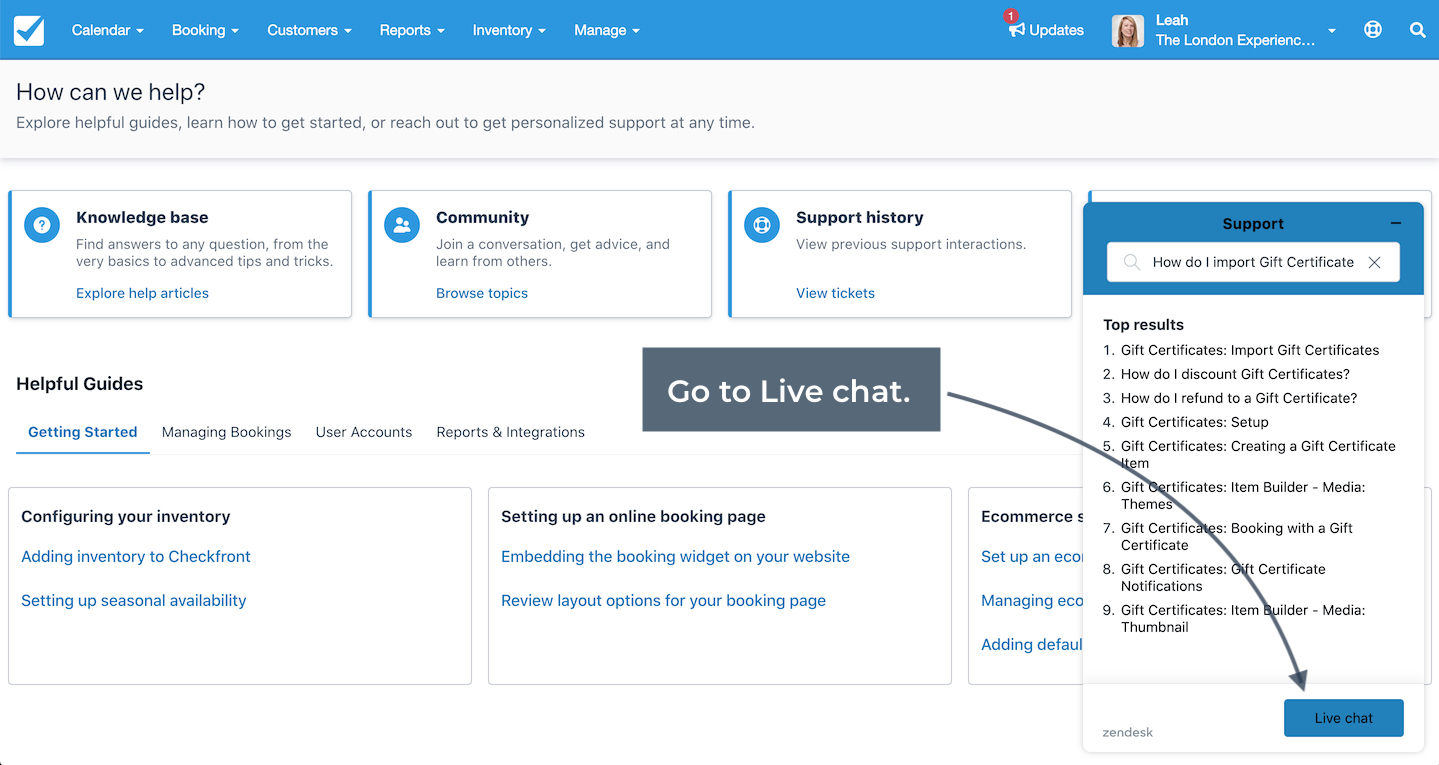 Live Chat