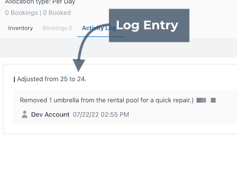 Log Entry