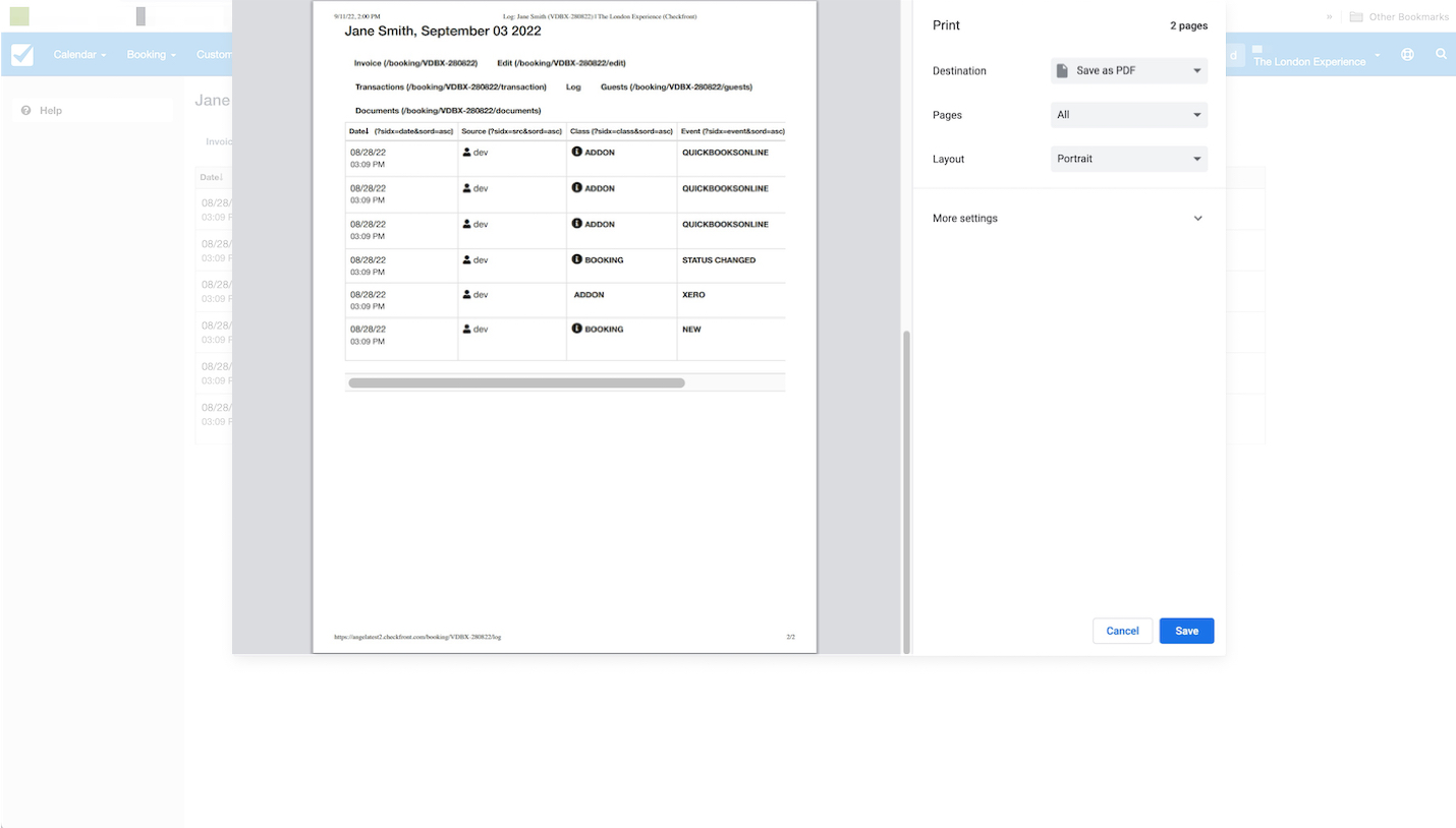 Print PDF