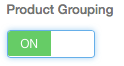 Item Product Grouping On