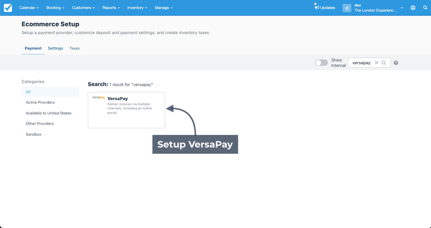 VersaPay Tile