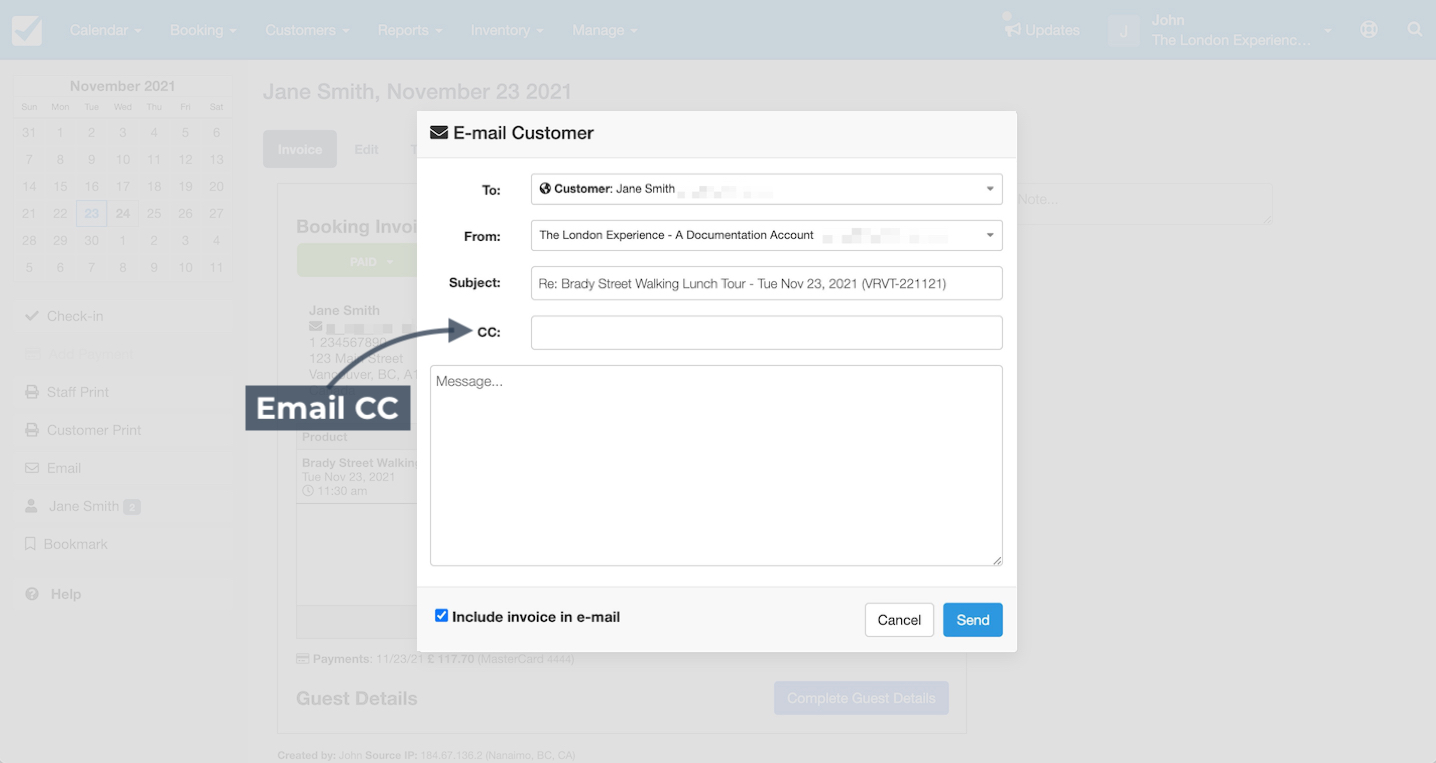 Email CC