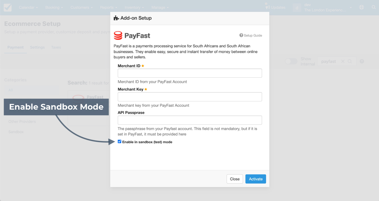 PayFast Sandbox