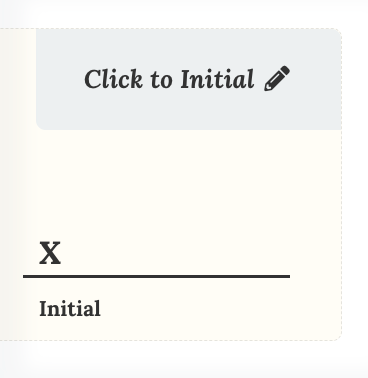 Example of initial field.
