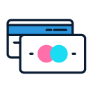 Category icon of a credit card, indicating payment integrations.