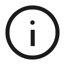 Callout icon of an open book outline, indicating a note.