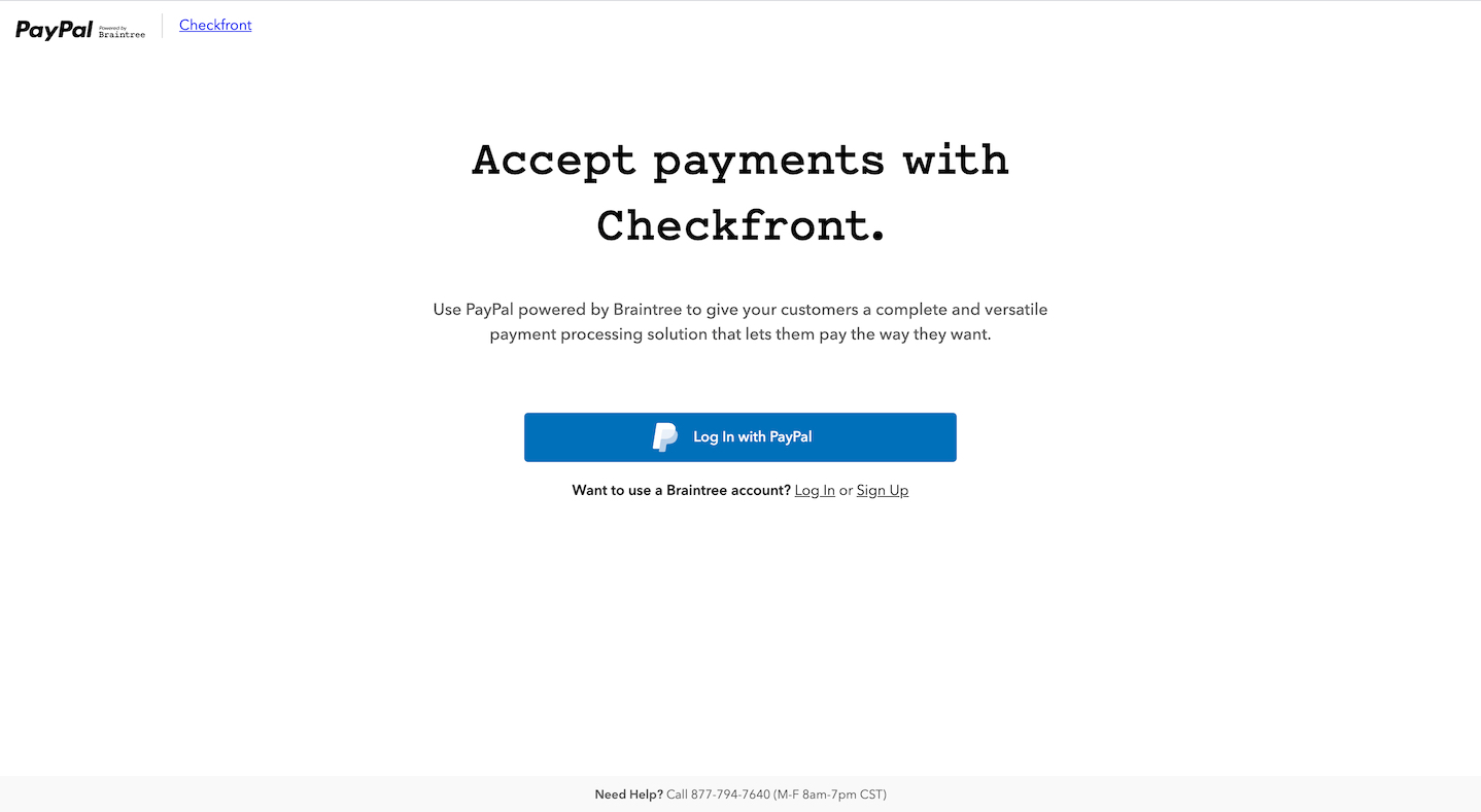 Accept Payments with Checkfront