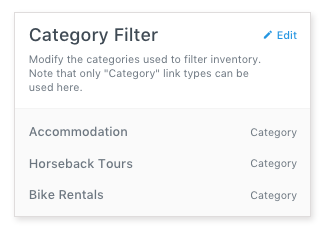 Category Filter
