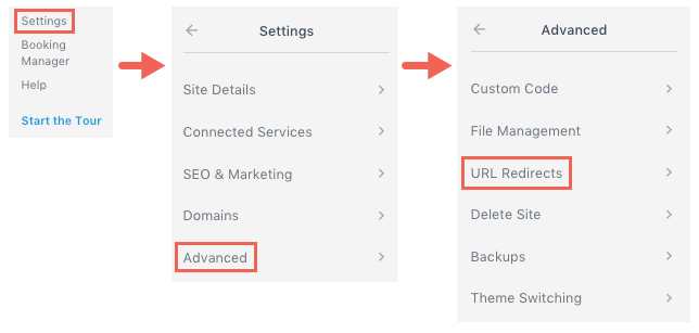 URL Redirect Access