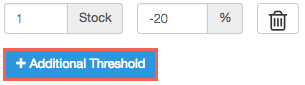 Additional Threshold Button