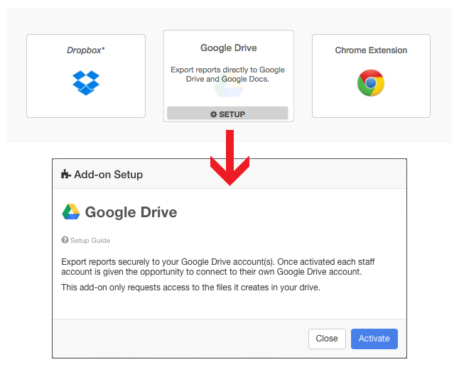 Google Drive Activate