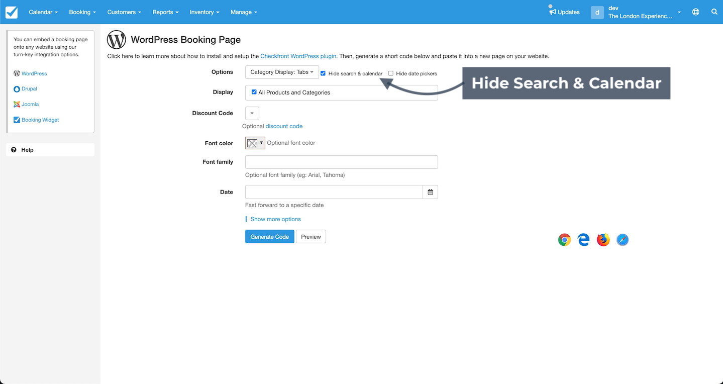 WordPress Hide Search